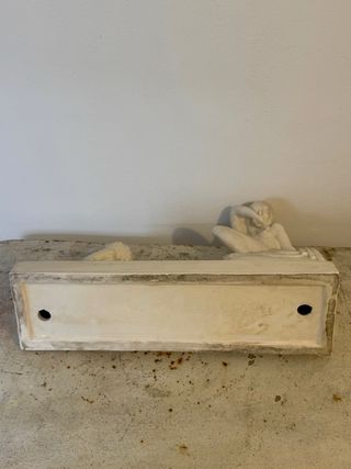 Charles Lemanceau – Scultura Art Déco “Madre e Bambino” – Ceramica craquelé, anni ’30