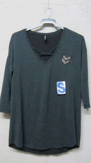 Abrigos, falda, camiseta, tejano, tallas S/36