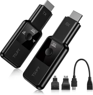 TSUPY Transmisor y Receptor HDMI Inalámbrico 1080P