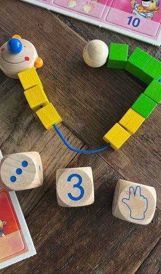 Juego Haba El ido mañoso aprende a contar