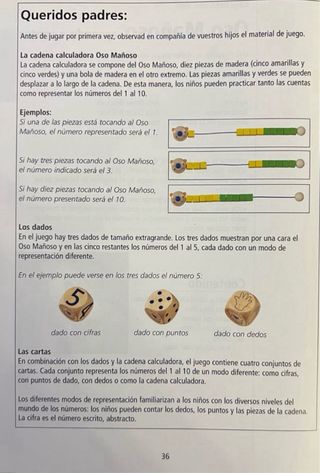 Juego Haba El ido mañoso aprende a contar