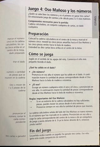 Juego Haba El ido mañoso aprende a contar