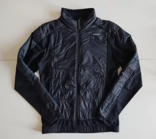 Giacca ibrida nera uomo Quechua MH900 MOUNTAIN