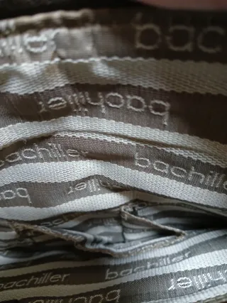 Cartera Salvador Bachiller Beige y Marrón