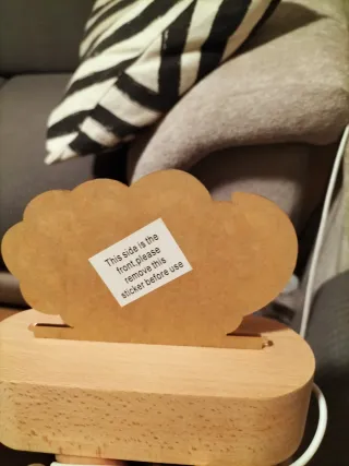 Lámpara Luna y Estrellas Nombre Gala