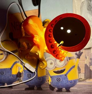 Lampada polpo dorata