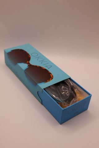 Gafas de sol OKKIA Polarizada Havana Blue OK019-HB