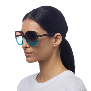 Gafas de sol OKKIA Polarizada Havana Blue OK019-HB