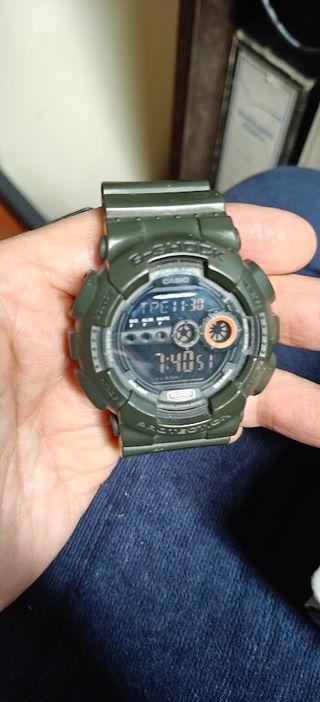 Reloj Casio G-Shock GD100MS Verde Militar