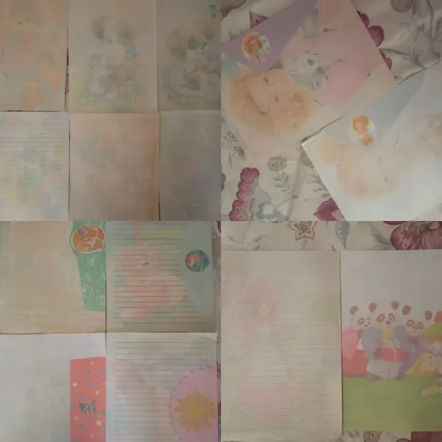 Cartas de cheiro lote vintage anos 80