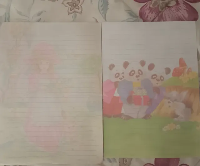 Cartas de cheiro lote vintage anos 80