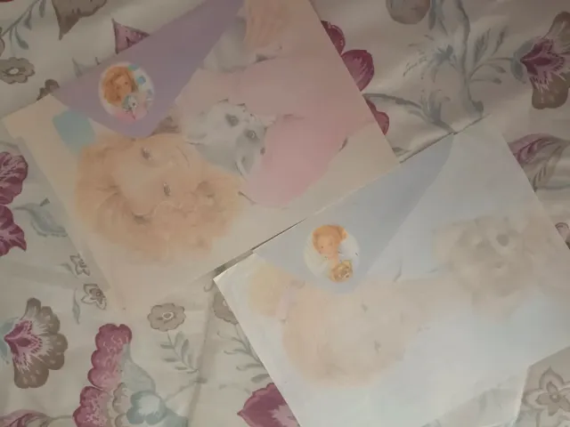 Cartas de cheiro lote vintage anos 80