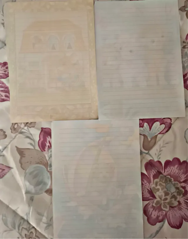 Cartas de cheiro lote vintage anos 80