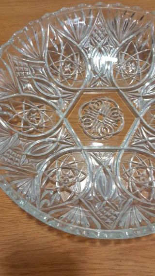 Fuente Cristal Ovalada