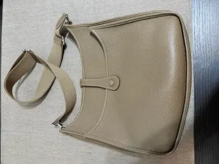 Bolso Hermès Evelyne Marrón
