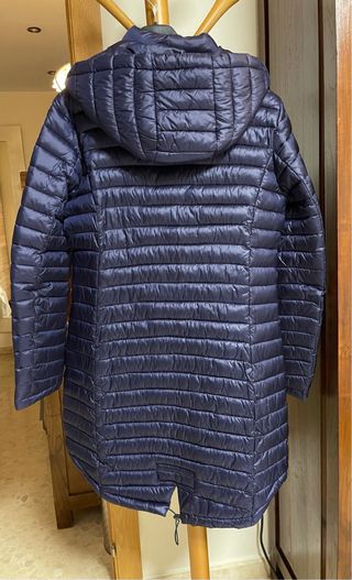 Chaqueta azul marino acolchada