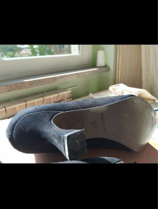 Stivaletti neri tacco alto