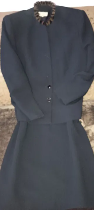 Traje de chaqueta negro
