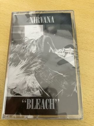 Cassete Nirvana Bleach k7 - Novo e Selado