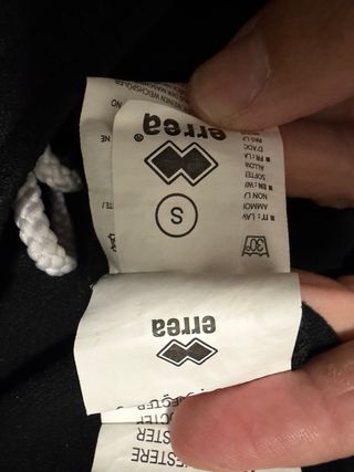 Pantalón chándal Errea negro