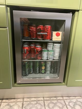 Nevera Liebherr cristal bebidas