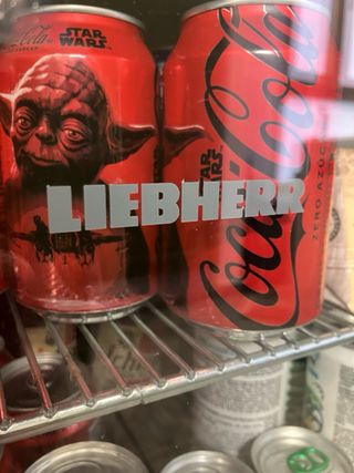 Nevera Liebherr cristal bebidas