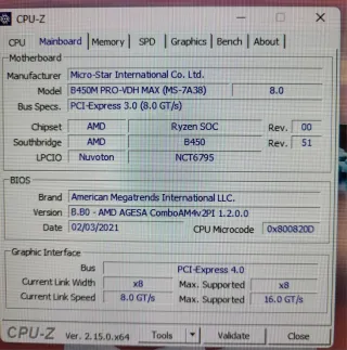 Ordenador de sobremesa MSI Negro/Gris