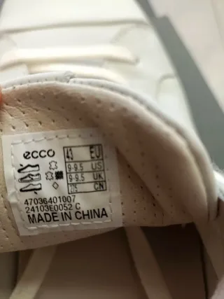 Zapatillas Ecco Talla 43 Blancas