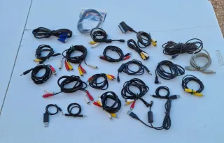 Lote Cables Audio y Video RCA, USB, VGA