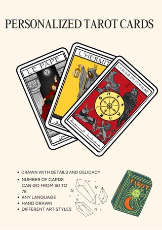 Tarot Personalizado - Cartas Únicas