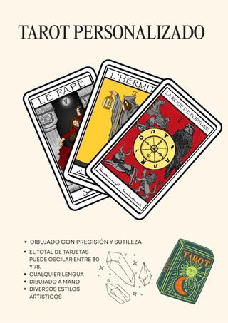 Tarot Personalizado - Cartas Únicas