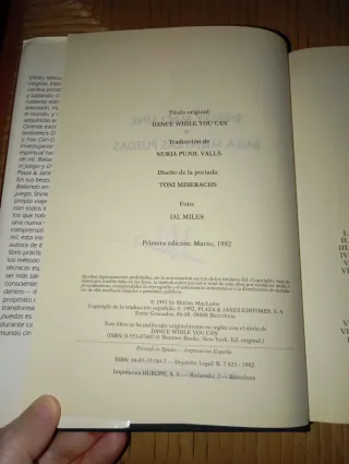 Libro: Baila Mientras Puedas (Autobiografía)