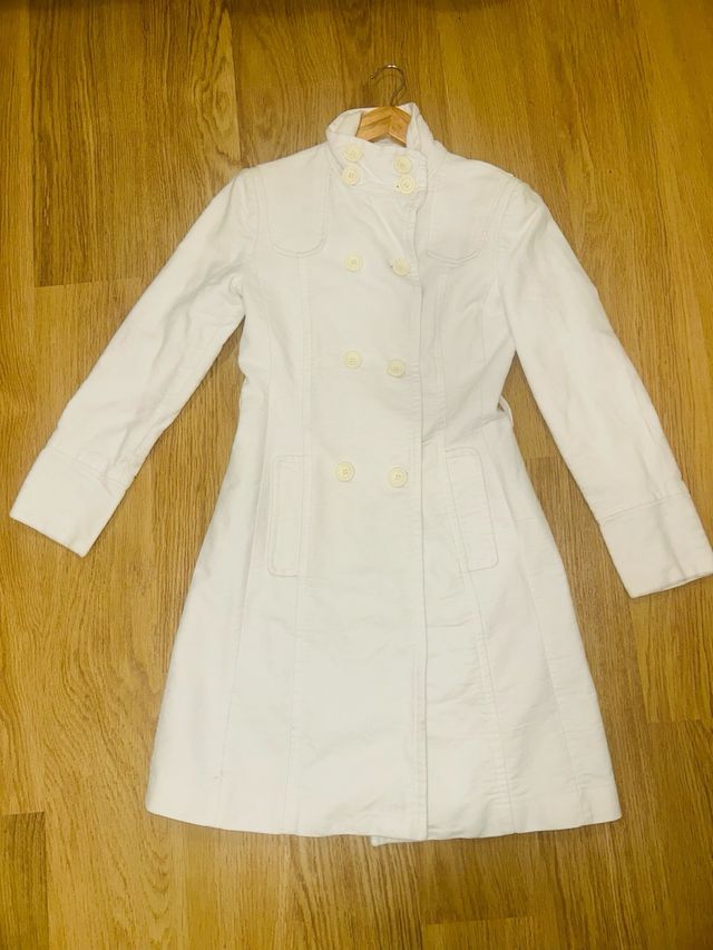 Abrigo Mango Blanco