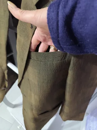 Americana Caramelo Talla 46