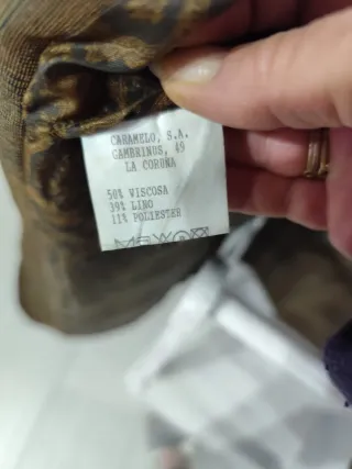 Americana Caramelo Talla 46