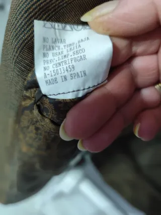 Americana Caramelo Talla 46