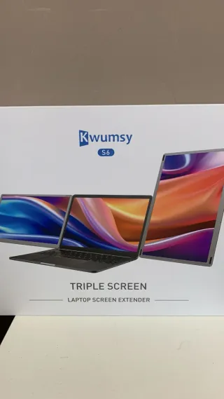 Kwumsy Monitor Portátil 15.6 Doble Pantalla