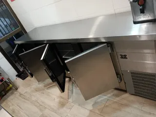 Mesa Fría Acero Inoxidable