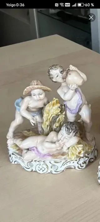 4 grupos Porcelana Galvez 4 Estaciones