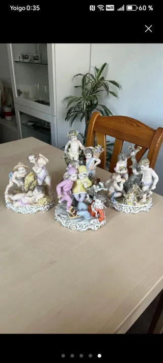 4 grupos Porcelana Galvez 4 Estaciones