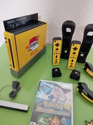 Consola Wii Negra Pokémon