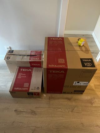 Cocina desmontada + electrodomésticos TODO SIN USO