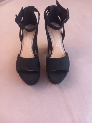 Zapatos de fiesta negros talla 38