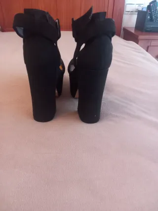 Zapatos de fiesta negros talla 38