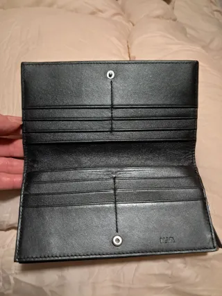 Portafoglio Nava nero