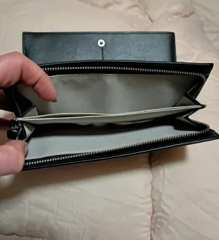 Portafoglio Nava nero