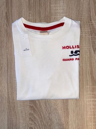 Camiseta Hollister Manga Larga