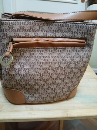 Bolso Saco Salvador Bachiller Beige/Marrón