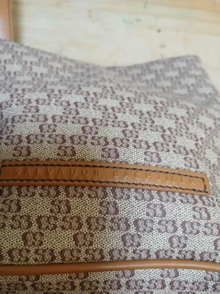 Bolso Saco Salvador Bachiller Beige/Marrón