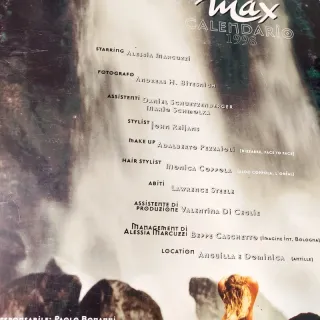 Max - Dicembre 1997 + calendario Alessia Marcuzzi
